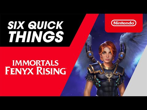 Six Quick Things! with the Director of Immortals Fenyx Rising - Nintendo Switch