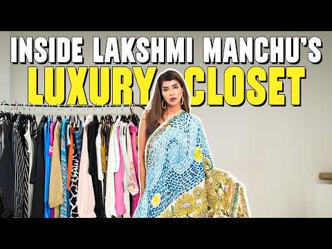 Lakshmi Manchu's EXPENSIVE Kanchipuram Saree Collection | HF Raids | Hauterrfly #luxurylifestyle