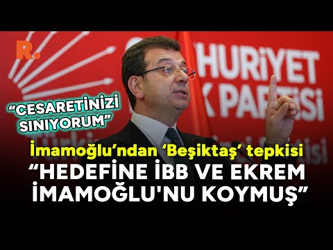 İmamoğlu Erdoğan'a seslendi: Kafanızda başka şafak operasyonları varsa...