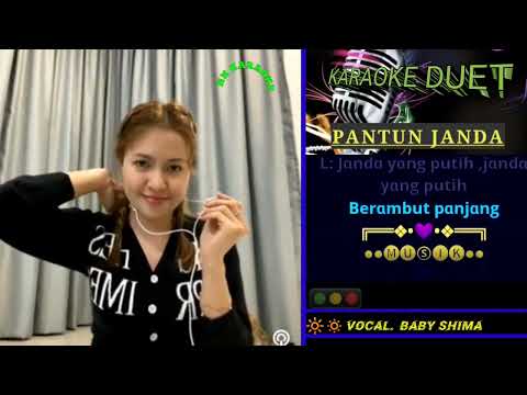 pantun janda duet karaoke bareng artis.
