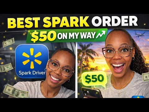 $50 Walmart Spark Delivery on My Way Home?! 💰 Gig Work for Vacation Money