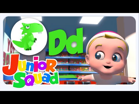 Junior Squad - Canción Fonética del Abecedario | Aprende los Sonidos de las Letras para Niños
