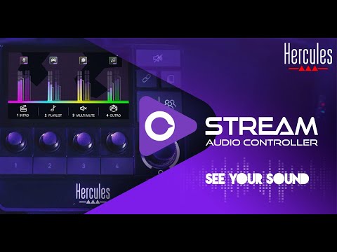 STREAM by Hercules | SEE YOUR SOUND! | Stop minding about audio settings and focus on your viewers