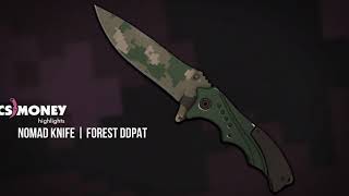 Nomad Knife Forest DDPAT Gameplay