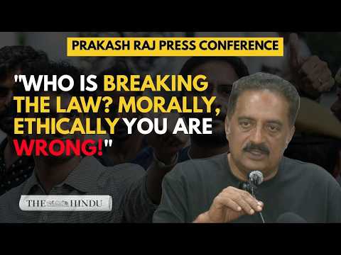 Prakash Raj: ‘We will ensure SIR is scrapped and Gyanesh Kumar is shown his place’ | Full speech