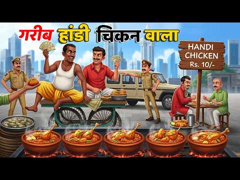 गरीब हांडी चिकन वाला | Garib Handi Chicken Wala |  HINDI KAHANIYAN | HINDI STORIES | HINDI KAHANI
