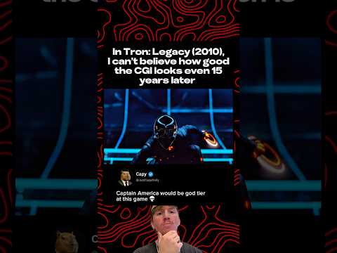 I can’t believe how good the CGI looks even 15 years later in Tron Legacy