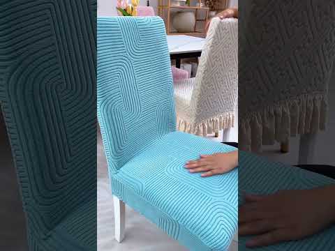 Chair covers with fresh colors and versatile styles, dust-proof and stain-proof easy to disassemble