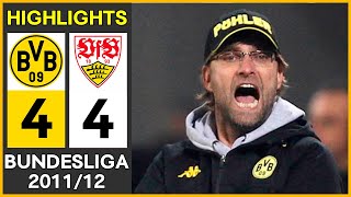 PARTIDAZOS BUNDESLIGA 💥 | DORTMUND 4-4 STUTTGART | 2011/12 ᴴᴰ