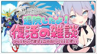 【休日は雑談しよ🩷】おしゃべりオタクとMGSDウイングと雑談配信中！　#雑談　#ガンプラ