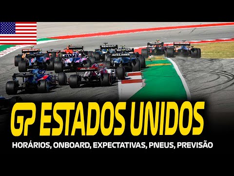 GUIA DO GP ESTADOS UNIDOS: HORÁRIOS, ONBOARD, PNEUS, PREVISÃO DO TEMPO