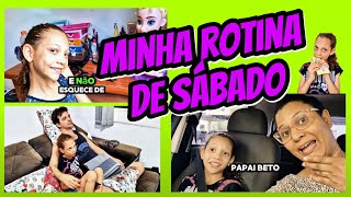 Minha Rotina de Sábado #humor #minharotinadamanhã #rotinadodia #vlog