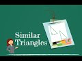 Understanding and Solving Similar Triangles