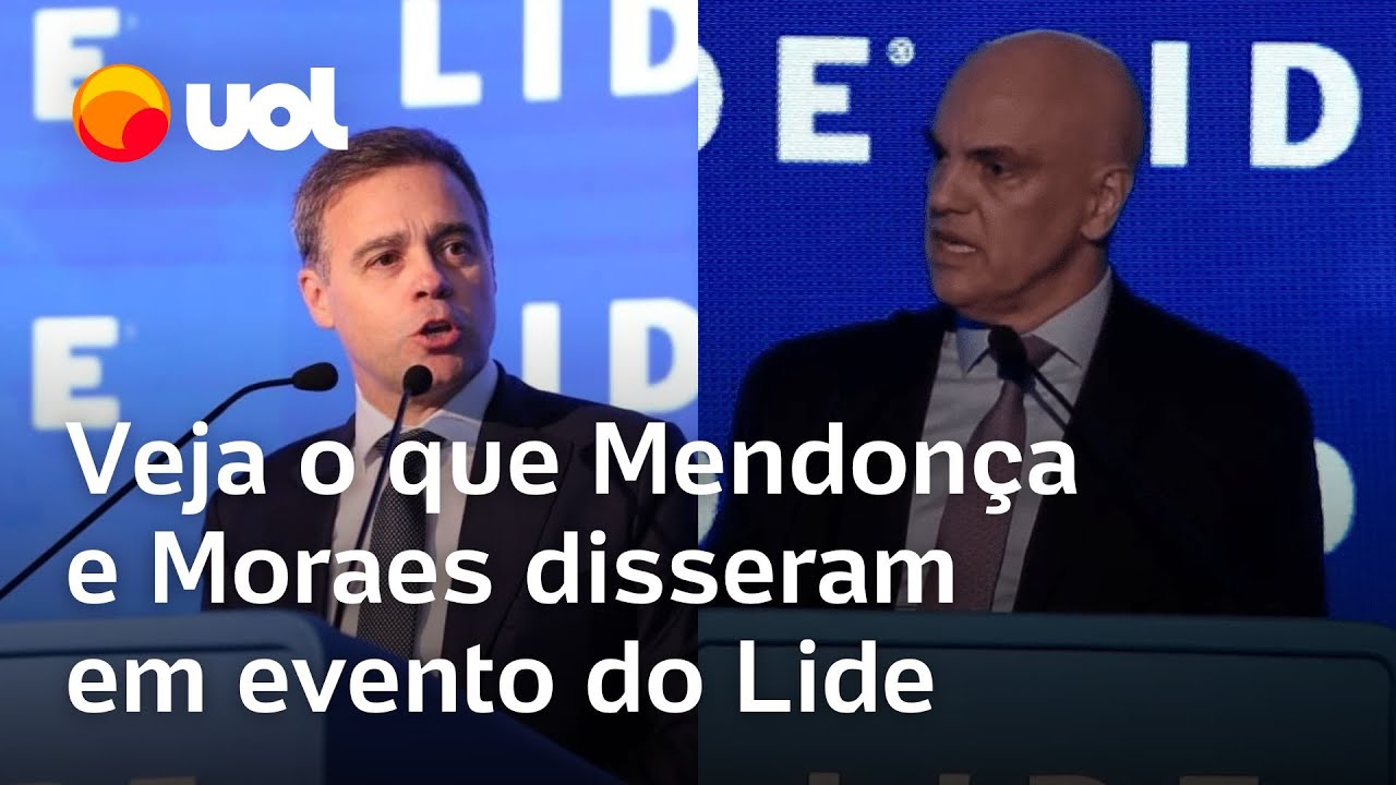 Mendonça faz críticas Moraes cita falso lema veja o que ministros disseram no evento do Lide