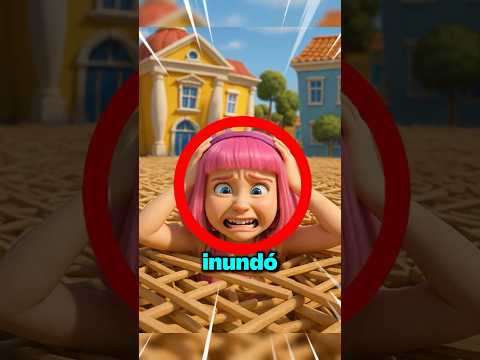 ¡¡ La CIUDAD se INUNDÓ de *PALOS* !! 🌳😲 #lazytown #comedia