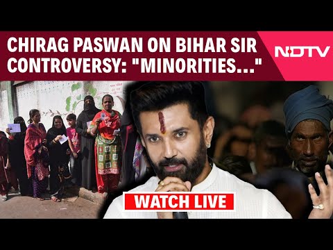 Bihar Polls | Chirag Paswan Interview | "Minorities Are Being Misled..."Chirag Paswan On Bihar Polls