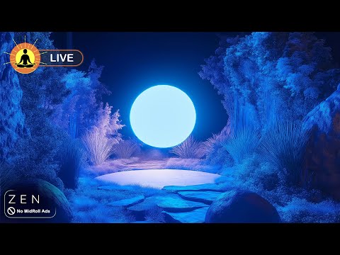&#128308;&#160;Deep Sleeping Music 24/7: Blue Light Therapy for Sleep &amp; Meditation | Relaxing Music for Studying