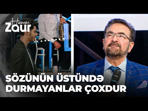 Həmin Zaur | Nadir Bayramov | Briliant Dadaşova ilə duet arzusundayam