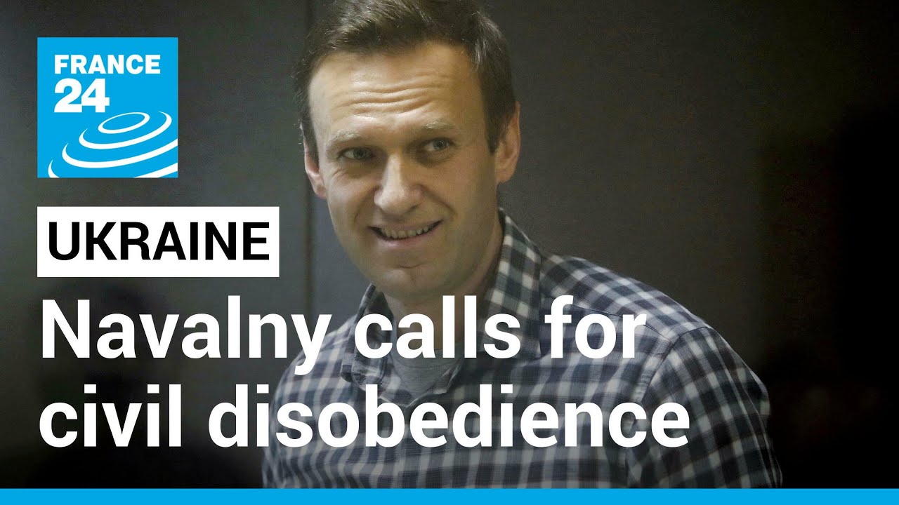 War in Ukraine: Navalny urges Russians to Protest daily against invasion