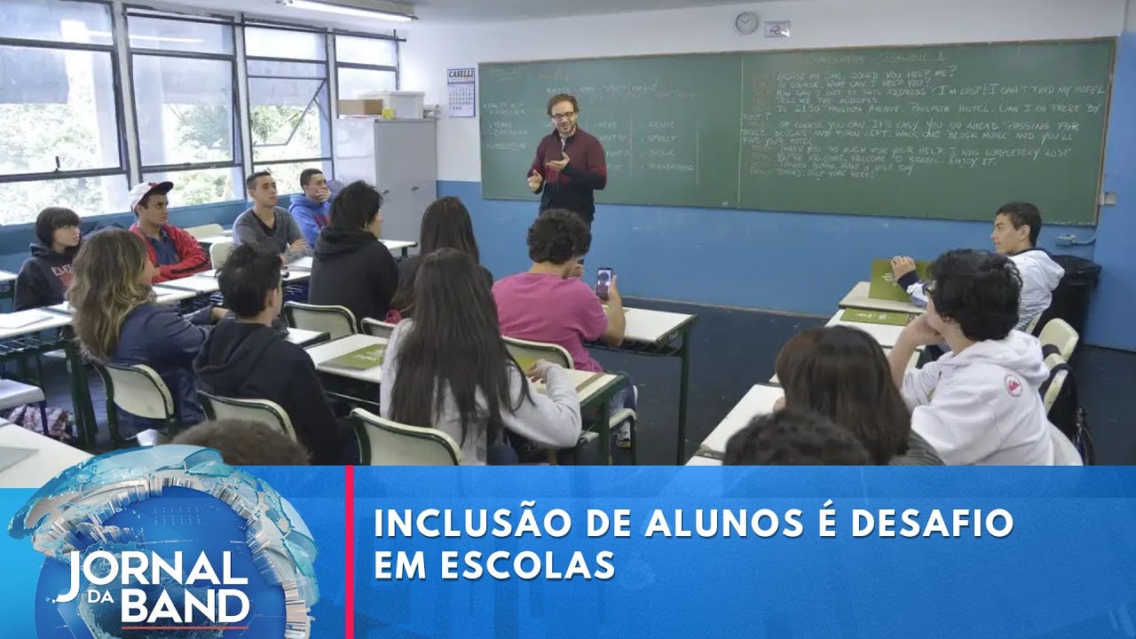Inclusão de alunos é desafio em escolas | Jornal da Band