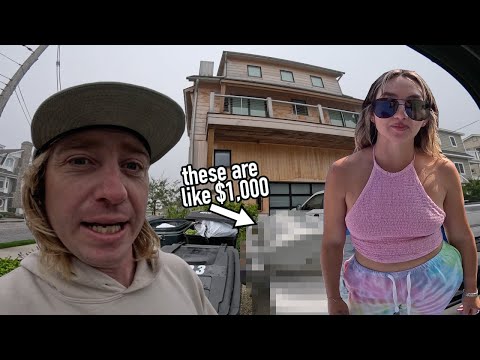 Trash Picking MILLION DOLLAR Tourist Town In Foggy Weather!