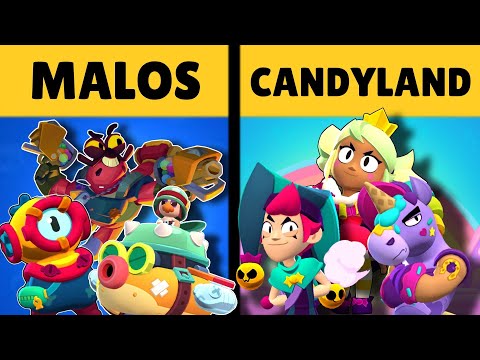"TODAS LAS NUEVAS FAMILIAS OFICIALES de BRAWL STARS y SU HISTORIA