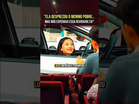 Ela humilhou o garoto por ser pobre. #drama #filmesresumo #shorts #narração