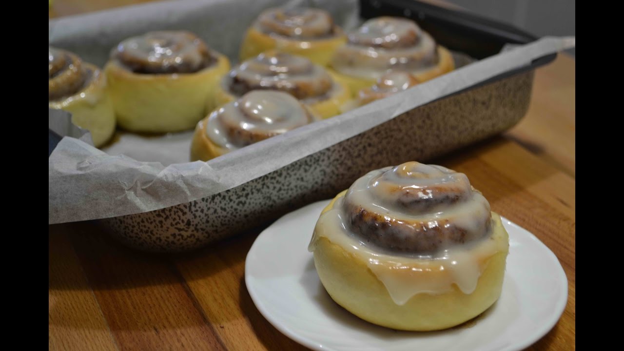 СИННАБОНЫ Сдобные Булочки с Корицей и Сливочной Глазурью Синнабон CinnabonCinnamon rolls