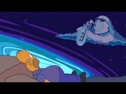 Midnight Gazing - Lofi hip hop mix ~ Stress Relief, Relaxing Music