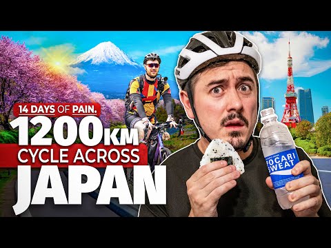 I Cycled 1,200km Across Japan in 14 Days | Feat. @CDawgVA