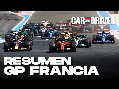 RESUMEN GRAN PREMIO FRANCIA 2022 F1 | Verstappen gana tras el error de Leclerc | Car and Driver F1