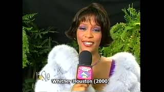 Whitney Houston - Rosie O'Donnell Report @ The Pre Grammy Party 2000 (Better Quality)