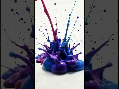 Satisfying colour mixing #colors #shortvideo #satisfying #mixingcolors #art #experimnent #colorful