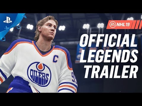 NHL 19 - Hockey Legends ft. Gretzky, Lemieux, Messier, Selanne Trailer | PS4