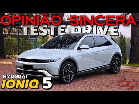 Hyundai IONIQ 5: Teste Drive do carro elétrico que dizem ser MELHOR que TESLA! VALE a PENA? Bom?