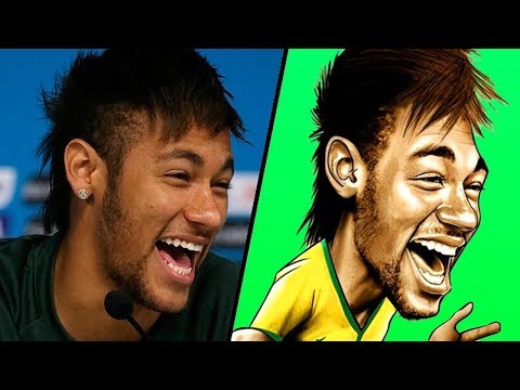 GUESS THE FOOTBALL PLAYER BY HIS DRAWING - QUIZ FOOTBALL - GOAL24