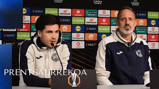 RUEDA DE PRENSA | Matarazzo - Zubeldia: "Energía y compromiso para ganar" | Real Sociedad