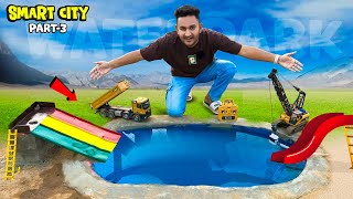 I Built a Colorful Water Park in Our Smart City! 🏗️🌈 | Part 3
