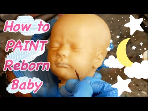 Reborn Baby Painting Tutorial I Painting Creases - All4Reborns