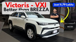 🚨Most Value For Money Variant🚨 Maruti Suzuki VICTORIS VXI -2nd Base Variant | Better than Brezza ZXI