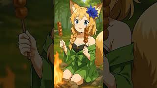 森の中でキャンプ団子タイム  #aivtuber #vtuber #anime