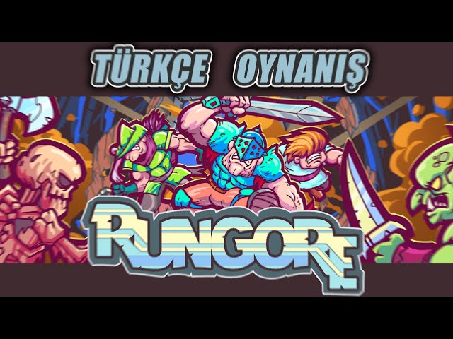 ÇOK EĞLENCELİ UFAK BİR OYUN - İLK İZLENİM | RUNGORE: Beginner Experience