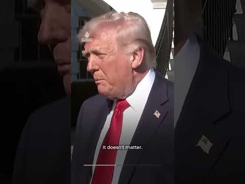 US President Trump says US ‘wins’ regardless of how Iran talks go | AJ #shorts