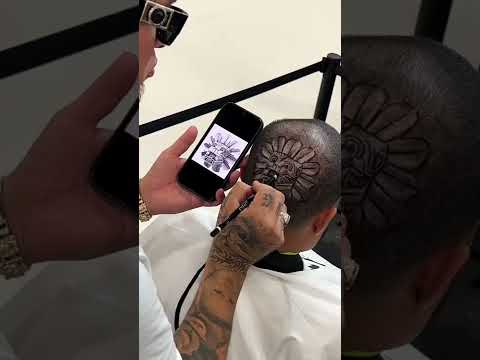 Insane Hair Art Collaboration @AROD23pr X @officialrobtheoriginal