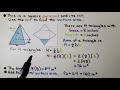 Surface Area and Properties of Pyramids