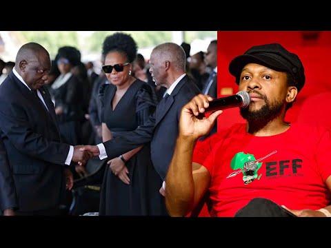 Mbuyiseni Ndlosi Hits Out At Cyril Ramaphosa After Thabo Mbeki Snubbed At Tito Mboweni's Funeral