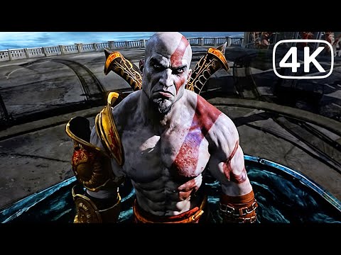 God of War 3 REMASTERED Kratos vs. Hercules (Hardest Difficulty Chaos Mode) PS5 PRO