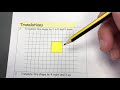 Translating Shapes and Their Properties