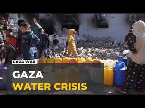 Gaza drinking water shortages: Doctors warn contaminated water driving health crisis