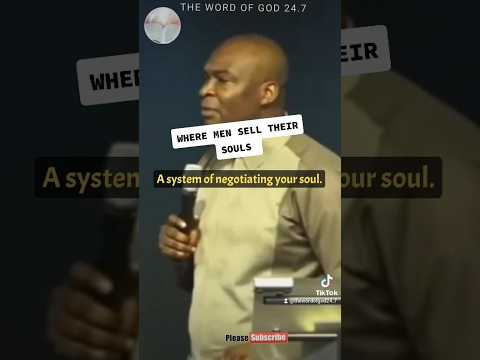WHERE MEN SELL THEIR SOUL #apostlejoshuaselman #koinoniaglobal #koinonia #thewordofgod #the